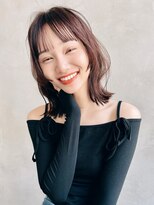 Liberte銀座 オトナ姫ミディアム×ピンクラベンダーベージュ