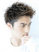 ウェイビーエフティフィフス 横浜西口(WAVEY ft.fifth) スパイキーショートビジネスショートツーブロック刈り上げ短髪