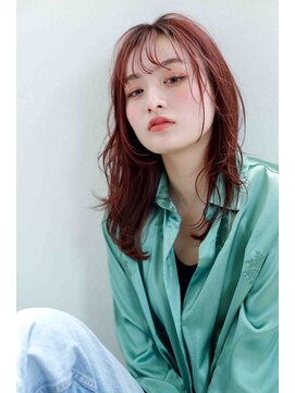 ヘアーゼロ 南新町(HAIR ZERO) コテ風緩まきレイヤー