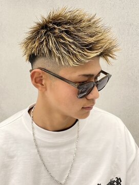 ルースト 八王子店(ROOST) 【10代 20代 人気No.1】ジェットモヒカン×メッシュ