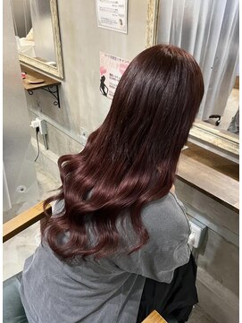 リエコー(RE'ECHO) ○流行りのREDカラープルエクステ