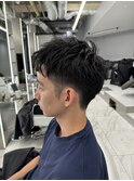 メンズカット×スパイキーショート