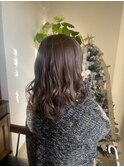 アッシュベージュ  グレージュカラー ブリーチなしカラー
