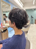 アッシュ 下北沢店(Ash)&nbsp;くせ毛を活かしたショートボブパーマ
