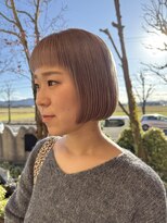 カイト(kaito) ベージュ×ミニボブ