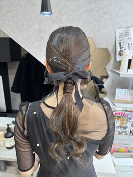 レガシーヘアーデザイン(Legacy hair design) 【Rio】☆タイトポニーアレンジ☆天神/今泉