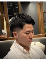 銀座 シノ 本店(shino)&nbsp;メンズ　ショート　ビジネス　　フェード