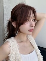 ディーエックス スリー(Dxxxx III)&nbsp;顔まわりカット　流し前髪　KURO