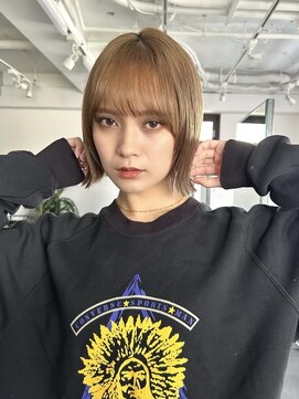 フォト イケブクロ(foto IKEBUKURO) 大人可愛いくびれボブ/切りっぱなしボブ/髪質改善/池袋