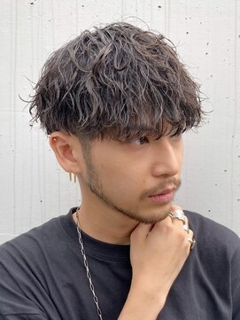 フィフス 渋谷(fifth) 渋谷波巻きスパイラルメンズボブウルフシャドウフェザーパーマ