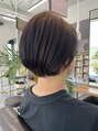 リラ ヘア サロン(rela hair salon)&nbsp;手ぐしドライのみでホームケアもシンプルなショートボブ♪