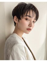 ハム 立川(hum)&nbsp;ココアベージュ/オリーブグレー/小顔/黒髪[立川/髪質改善]