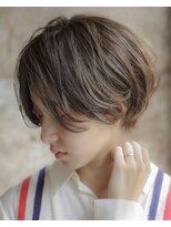 カライングドゥ(ing deux) 大人可愛い20代30代40代黒髪前下がりショートボブ丸みショート◎