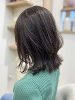 シアエミュー 新越谷店(SHEER emu)&nbsp;レイヤー×アッシュベージュ