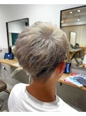 韓国ヘアレイヤーカットダブルハイライトカラー【Lapista池袋】