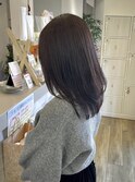 ココアブラウン/ミディアムレイヤー/知立/20代/30代/40代
