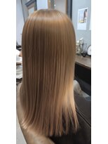 フェザー(feather) ミルクティーブラウン