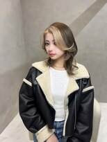 シャルム バイ アローズ 久留米店(CHARM BY AROSE)&nbsp;フェイスフレーミング/ブリーチカラー/大人っぽ/ギャル