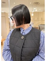 モリオ フロム ロンドン サッポロファクトリー店(morio FROM LONDON) morio札幌 札幌ボブ ぱつっとボブ 襟足ボブ