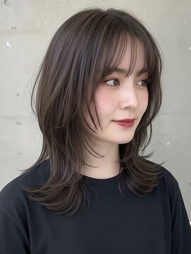 エイチ ウルフカット 大阪梅田(811) ハンサムショートタッセルボブパーマレイヤーボブハイライト