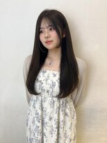 アクシス 栄店(`AXIS)&nbsp;森崎ワンホンレイヤー/ミルクティーブロンド/ダークブルー/栄