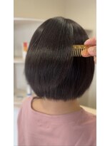 ヘアーアンドケア アミティエ(HAIR&CARE amitie)&nbsp;ボブレイヤー/丸みがあるボブ/縮毛矯正/髪質改善/ノンアイロン