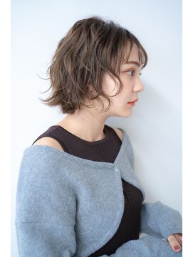 モッズ ヘア 日吉店(mod's hair) 抜け感たっぷりウェーブボブ