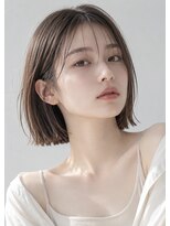 ラベストオイケ(LOVEST OIKE)&nbsp;【LOVESTOIKE】シースルーバング×透け感レイヤーボブ