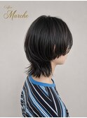 【岡谷市イルフプラザ1F/美容室マルシェ】_レディースウルフ