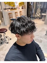 グラスバイネオリーブ 大倉山駅前店(grace by neolive)&nbsp;波巻きシャドウパーマ/ツイストスパイラル/アクティブパーマ