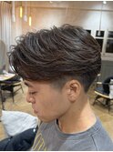 アイロンの必要のないニュアンスパーマ