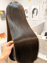 バートランド 白楽(Bertland)&nbsp;島田/髪質改善トリートメント 白髪ぼかし 白楽 マロンブラウン