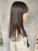 コエ(Coe)&nbsp;暗髪ツヤ髪ロング