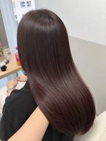 ジーナ 川崎西口(Zina) 冬髪★肌をキレイに魅せる!髪質改善カラーレッドブラウン★