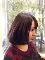 ガーデン ヘアー ワーク(garden hair work)&nbsp;ふんわり柔らかい、愛されボブ。