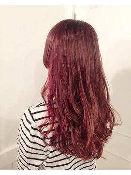 イル(iLu.) ピンクチェリーバーガンディワインレッド