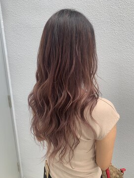 エイト 沖縄豊崎店(EIGHT toyosaki) pail pink gradation☆~