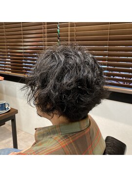 ロール(ROLE) メンズボブパーマ