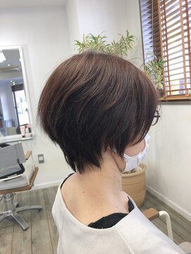 シータ ふじみ野(THETA) 襟足スッキリショート