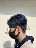 韓国風前下がりマッシュ