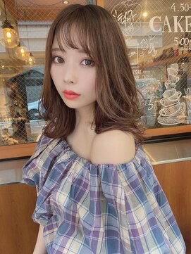 ルービック 京橋(Rubik's) エアリー外ハネ＿色っぽふんわりミディ