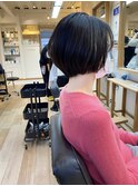 ［OCEAN Hair&Life 水田成美］伸ばしかけショート/束感ショート
