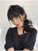 渋谷ヘアアレンジ/ポニーテール/ヘアアレンジ