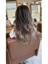 パルフェ ヘアー バイ オーク 九大学研都市(parfait hair byOAK)&nbsp;ブリーチ1～2回バレイヤージュ
