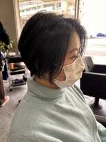 ブルー(blue)&nbsp;ショートスタイル　ショートボブ