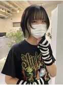 ◎インナーカラーミルクティーベージュグレージュ