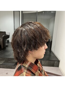 カルロイースタイル(CARLO e-style) 前上がりマッシュウルフ