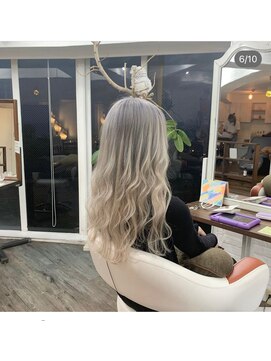 クラン ヘアーアンドスタジオ(CLAN hair & studio) #沖縄美容室#沖縄ハイトーン#沖縄エクステ#プルエクステ
