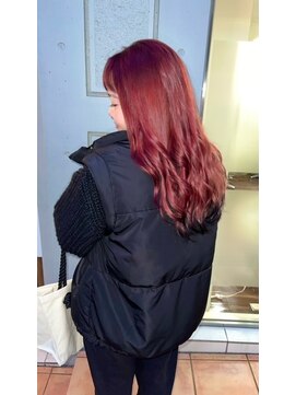 デザイアー 下高井戸店(desire) ロングスタイル×デザインカラー