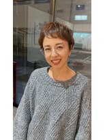 ホヌン 茅ヶ崎(Honnun)&nbsp;お洒落パーマで大人のベリーショート/茅ヶ崎